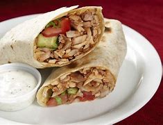 Donner Wrap with Salad